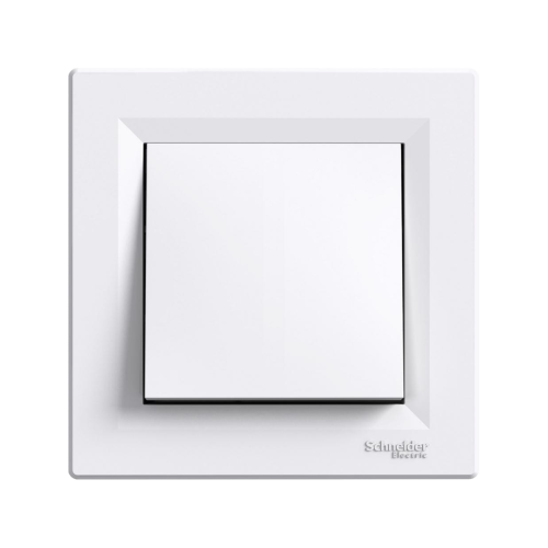 Вимикач 1-клавішний SE Asfora EPH0100121 білий