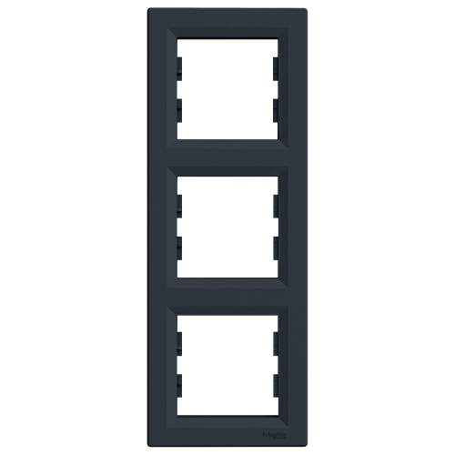 Рамка 3-а, вертикальна SE Asfora EPH5810371 антрацит