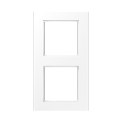 Рамка вертикальная 3-я Jung A550 белый матовый