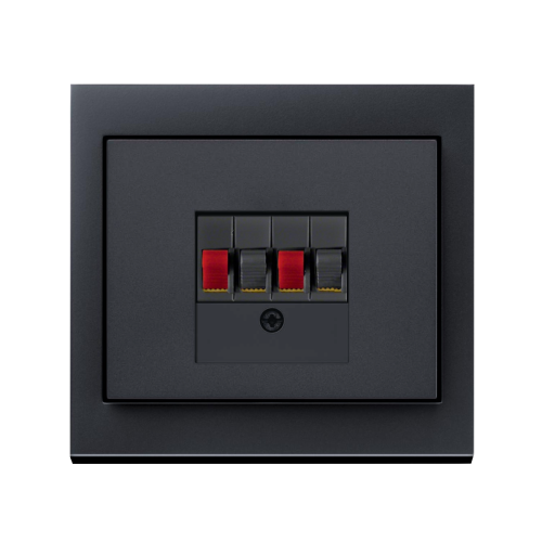 Аудіо-розетка Berker K.1 антрацит