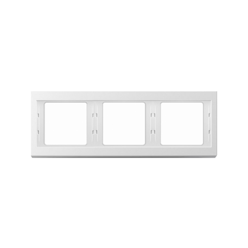 Рамка горизонтальна 3-м Berker K.1 полярна білизна