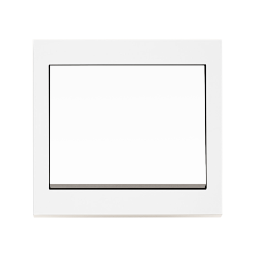 Перемикач прохідний хрестовий 1-кл Berker K.1 полярна білизна