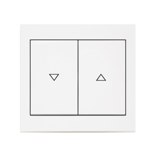 Вимикач 2-кл для жалюзі Berker K.1 полярна білизна