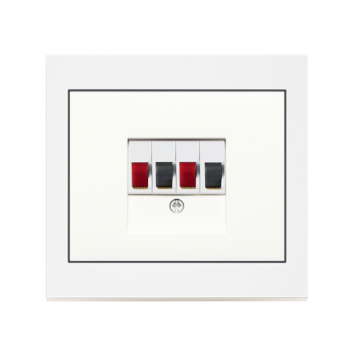 Аудіо-розетка Berker K.1 полярна білизна