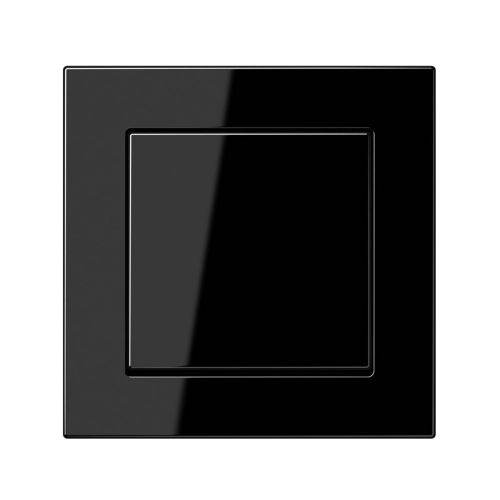 Переключатель проходной 1-кл Jung A550 черный