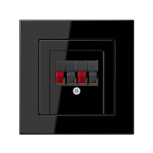 Аудіо-розетка Jung A550 чорний