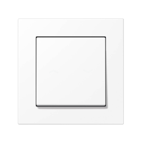 Перемикач прохідний 1-кл Jung A550 білий матовий