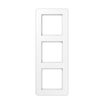 Рамка горизонтальна 3-а Jung A-Flow білий