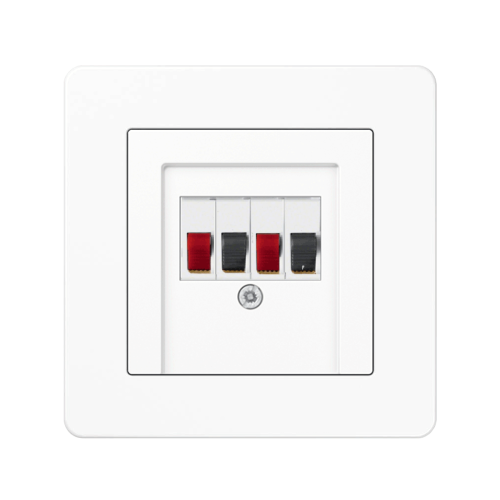 Аудіо-розетка Jung A-Flow білий