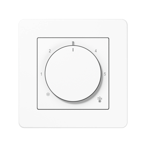 Терморегулятор для теплої підлоги Jung A-Flow білий