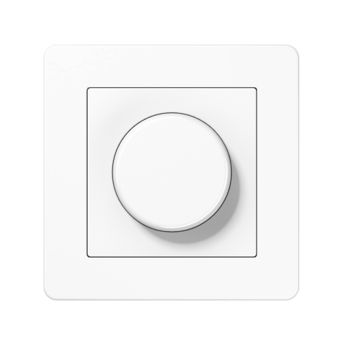 Світлорегулятор універсальний Jung A-Flow білий