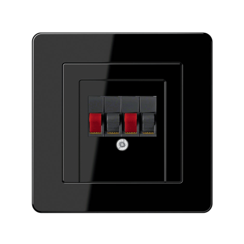 Аудіо-розетка Jung A-Flow чорний