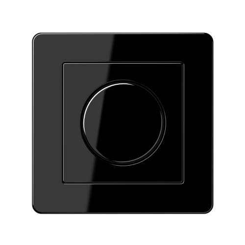 Светорегулятор универсальный Jung A-Flow черный