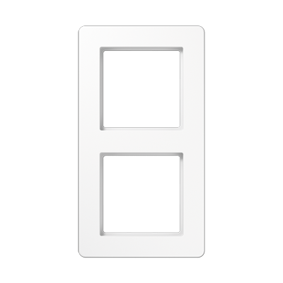 Рамка вертикальная 2-я Jung A-Flow антрацит матовый