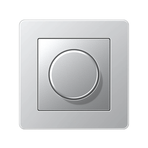 Светорегулятор универсальный Jung A-Flow алюминий