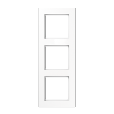 Рамка горизонтальная 3-я Jung A-Creation белый