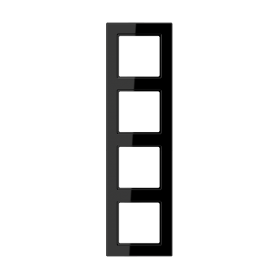 Рамка горизонтальная 4-я Jung A-Creation черный