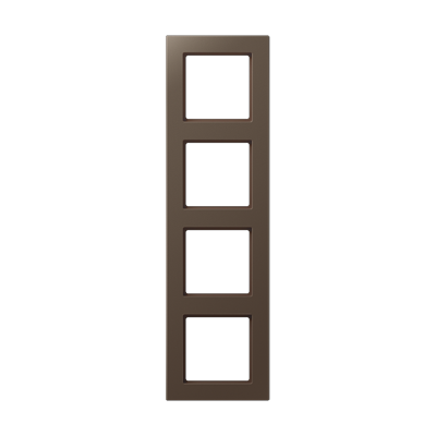 Рамка горизонтальна 4-а Jung A-Creation мокко