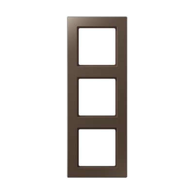 Рамка вертикальна 3-а Jung A-Creation мокко