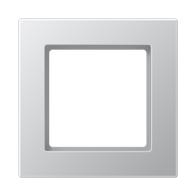 Рамка горизонтальна 1-а Jung A-Creation алюміній