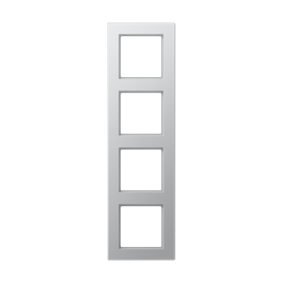 Рамка горизонтальна 4-а Jung A-Creation алюміній