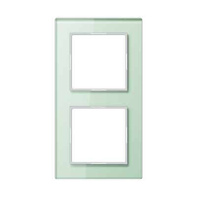 Рамка горизонтальная 2-я Jung A-Creation матовое стекло