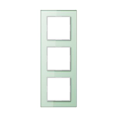 Рамка горизонтальная 3-я Jung A-Creation матовое стекло