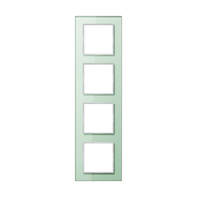 Рамка горизонтальная 4-я Jung A-Creation матовое стекло