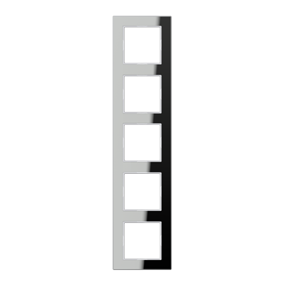 Рамка горизонтальная 5-я Jung A-Creation зеркальное стекло