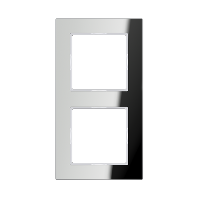 Рамка вертикальная 2-я Jung A-Creation зеркальное стекло