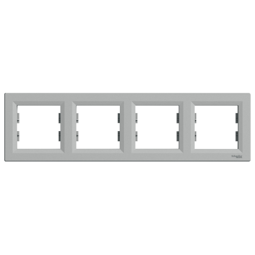 Рамка 4-а, горизонтальна SE Asfora EPH5800461 алюміній