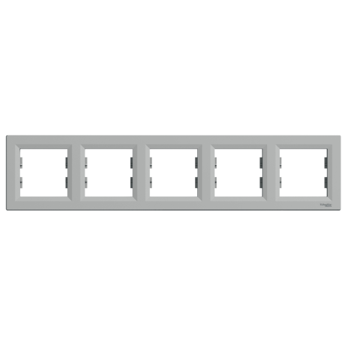Рамка 5-а, горизонтальна SE Asfora EPH5800561 алюміній