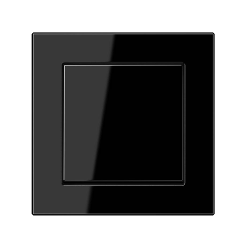 Переключатель проходной крестовой 1-кл Jung A-Creation черный