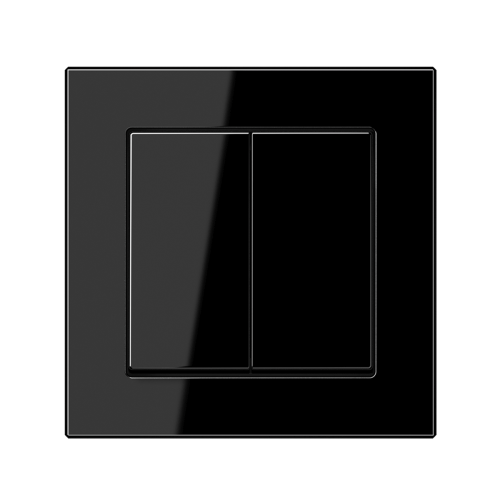 Кнопка 2-кл Jung A-Creation чорний