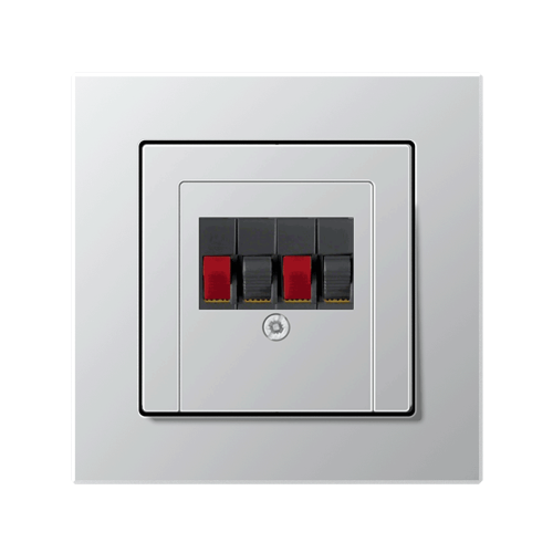 Аудио-розетка Jung A-Creation алюминий