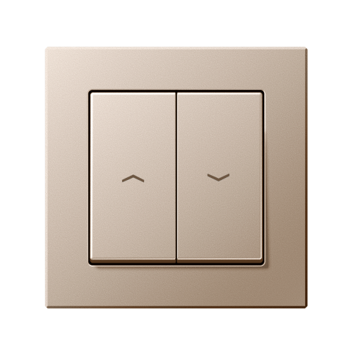 Выключатель 2-кл для жалюзи Jung A-Creation шампань