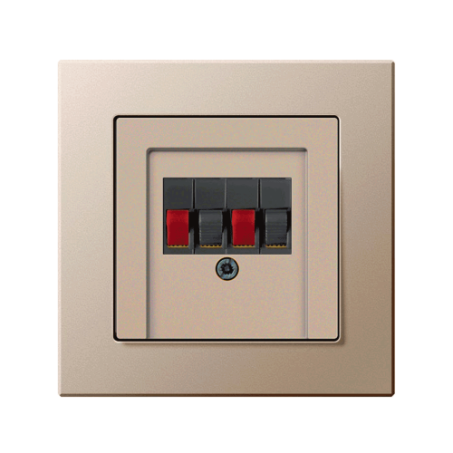 Аудіо-розетка Jung A-Creation шампань