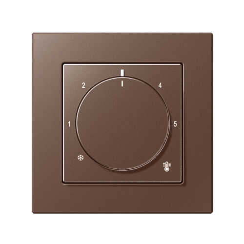 Терморегулятор для теплої підлоги Jung A-Creation мокко