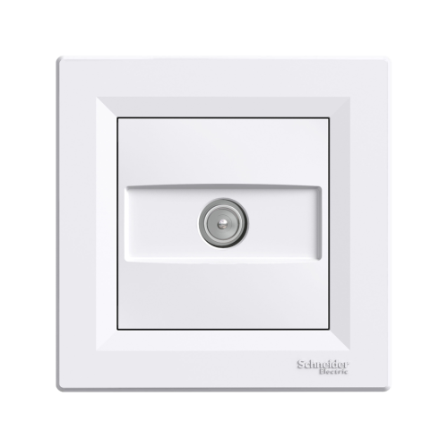 Розетка TV кінцева (1 дБ) SE Asfora EPH3200121 білий