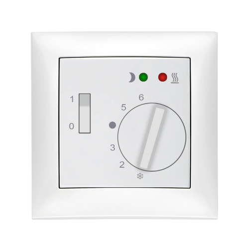 Терморегулятор для теплого пола Berker S.1 полярная белизна