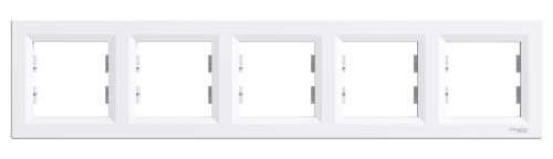 Рамка 5-м, горизонтальна SE Asfora EPH5800521 білий