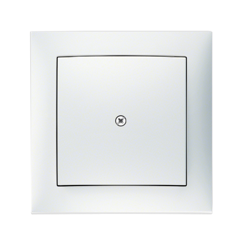 Вывод кабеля Berker S.1 полярная белизна matt