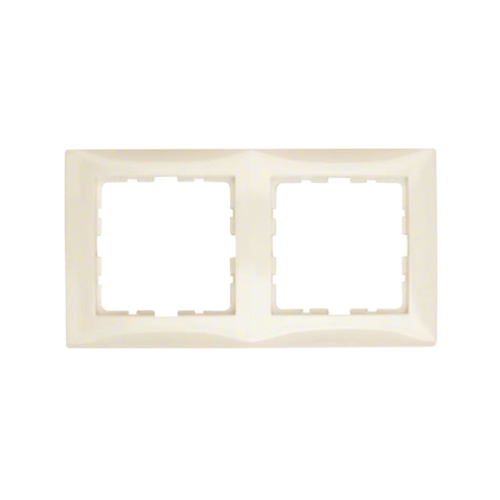 Рамка горизонтальная 2-я Berker S.1 белый