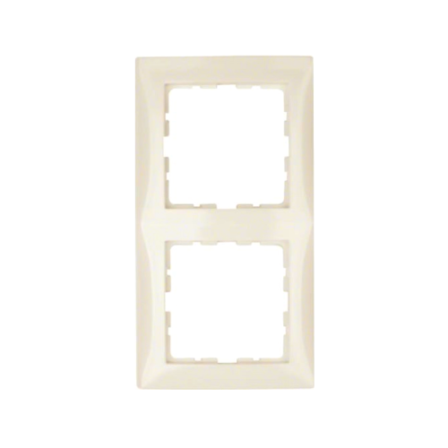 Рамка вертикальная 2-я Berker S.1 белый