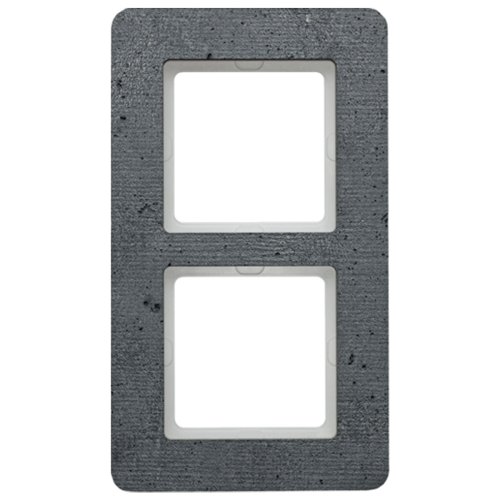 Рамка вертикальна 2-а Berker Q.7 бетон