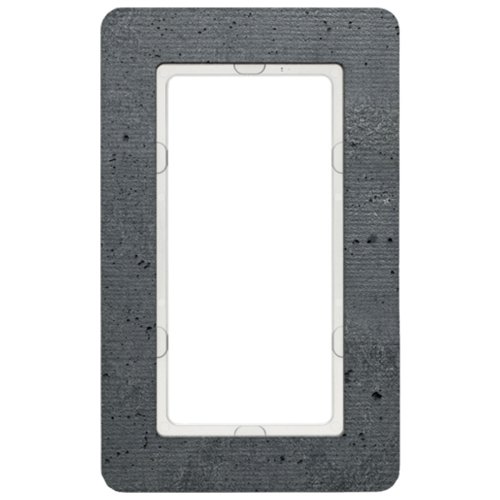 Рамка горизонтальная 1-я с большим отверстием Berker Q.7 бетон