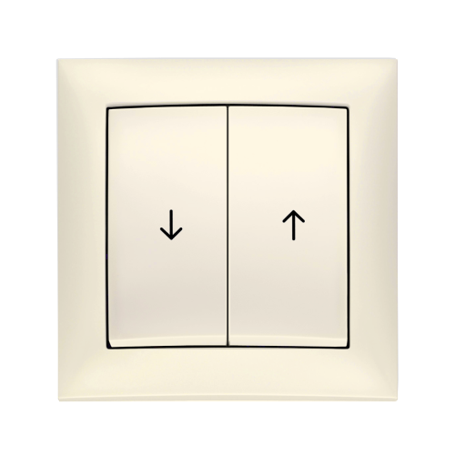 Выключатель 2-кл для жалюзи Berker S.1 белый