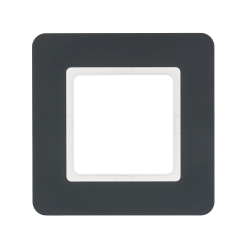 Рамка горизонтальна 1-м Berker Q.7 антрацит