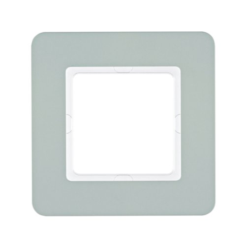 Рамка горизонтальна 1-м Berker Q.7 зелений базальт