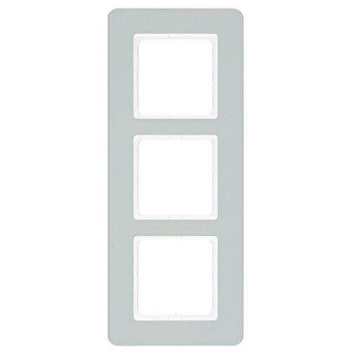 Рамка вертикальная 3-я Berker Q.7 зеленый базальт